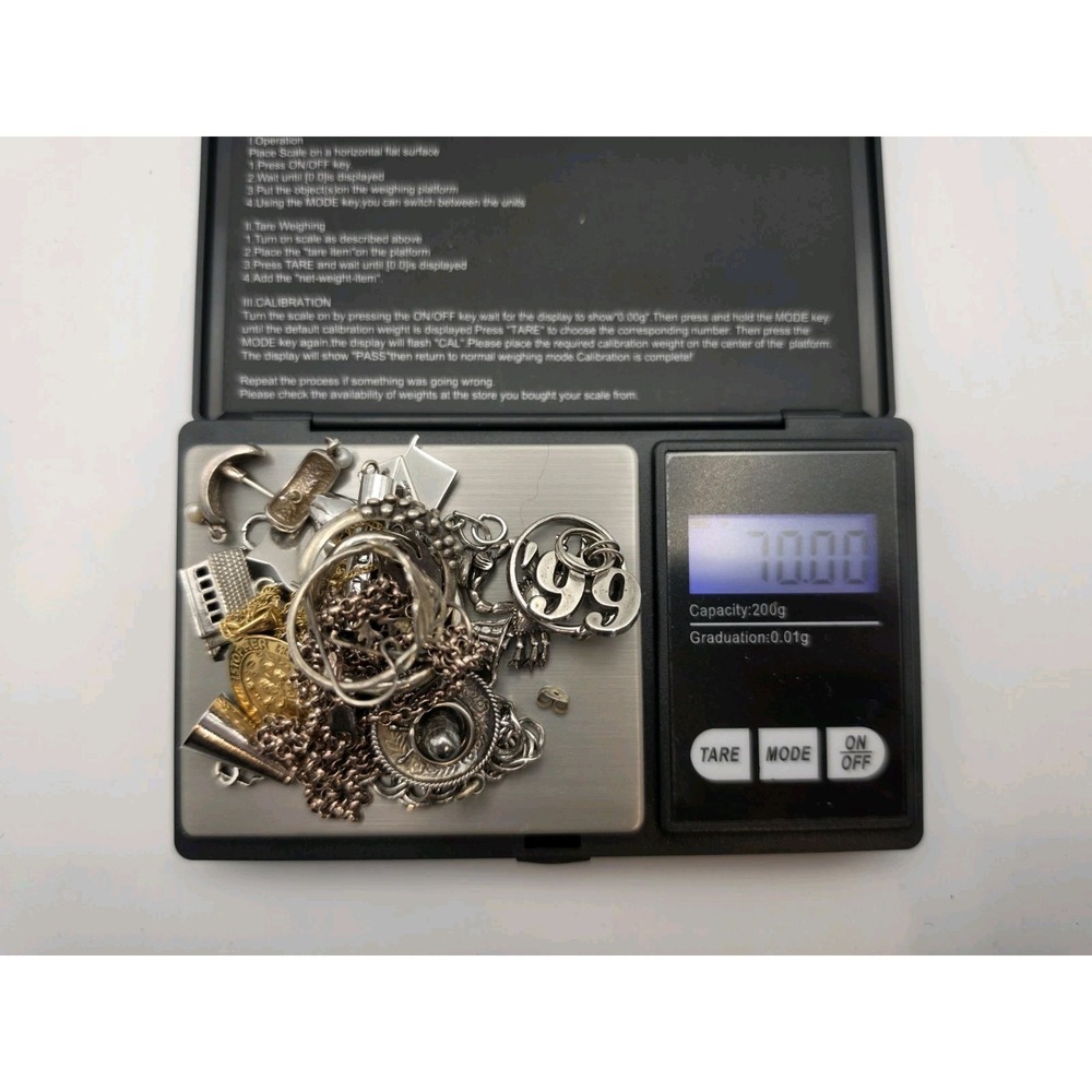Sterling Silver 925 Jewelry Lot 70+ Grams Vintage Wearable Charm Bracelets